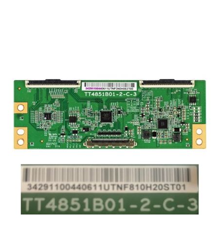 Placa TCon Thomson / TCL 34.29110.044  T4851B01-2-C-3