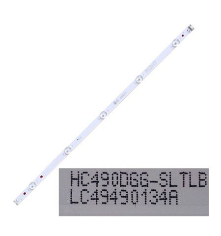 Tira 5 leds HC490DGG-SLTLB LC49490134A RIGHT LG 49UK6200PLA, 49UM7100PLB