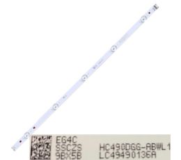 Tira 5 leds HC490DGG-ABWL1 LC49490136A RIGHT LG 49UK6200PLA