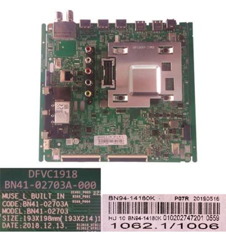 Placa Main BN94-14180K BN41-02703A, Samsung UE55RU7172U