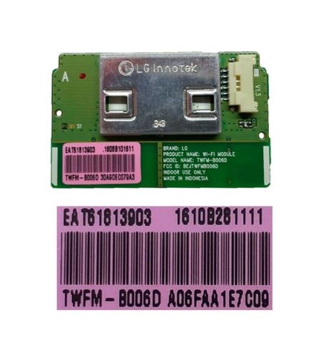 Modulo Wireless / Wifi LG 49UH610V,  LG 49UH620V,  LG 32LH604V, EAT61813903